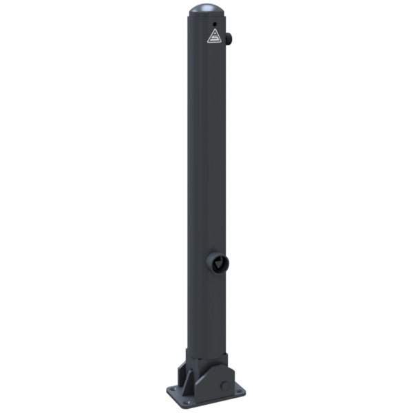 Absperr-Stilpfosten Serie 480B Ø 82 mm