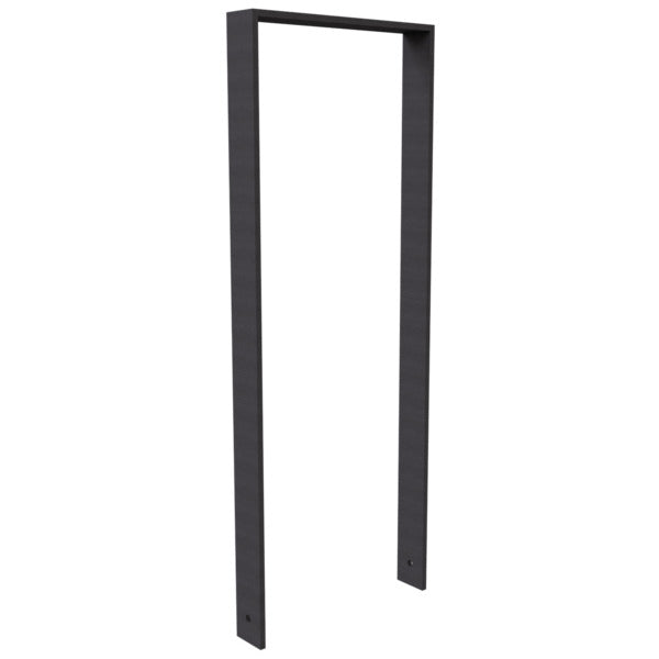 Anlehnbügel aus Flachstahl 80 x 12 mm