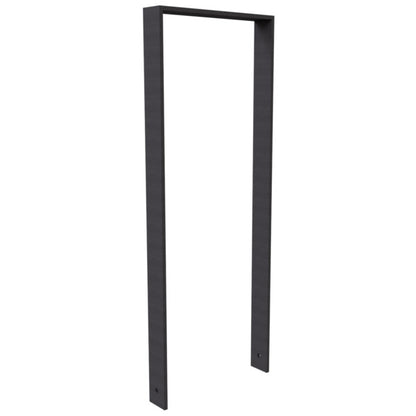 Anlehnbügel aus Flachstahl 80 x 12 mm