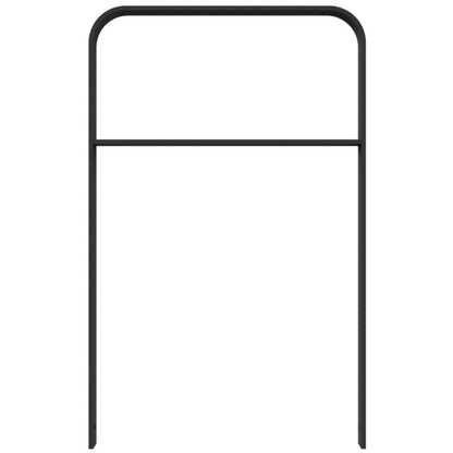 Anlehnbügel aus Flachstahl 50 x 12 mm in gebogener Ausführung