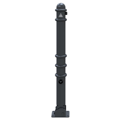 Absperr-Stilpfosten Serie 479B Ø 76 mm