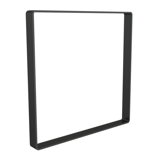 Anlehnbügel aus Flachstahl 70 x 10 mm mit Kantung nach innen