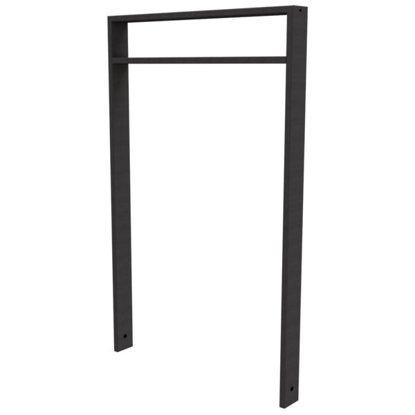 Ahnlehnbügel aus Stahlrohr 80 x 20 mm
