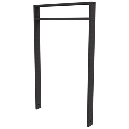Ahnlehnbügel aus Stahlrohr 80 x 20 mm