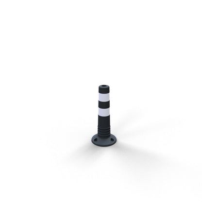 Flexipfosten schwarz / weiß Ø 80 mm