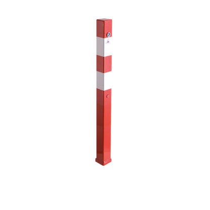 Absperrpfosten 70 x 70 mm herausnehmbar mit Dreikantverschluss