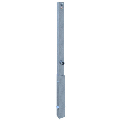 Absperrpfosten 70 x 70 mm herausnehmbar mit Dreikantverschluss