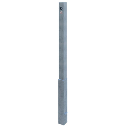 Absperrpfosten 70 x 70 mm herausnehmbar mit Dreikantverschluss