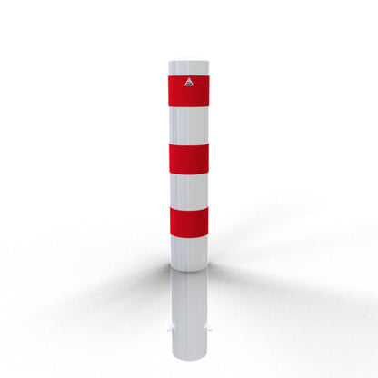 Absperrpoller Stahlrohr Ø 152 x 3,2 mm ortsfest zum Einbetonieren
