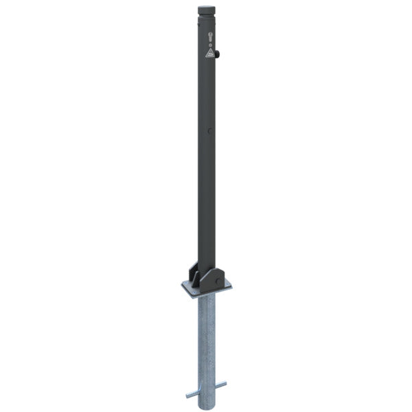 Absperr-Stilpfosten Serie 464B Ø 60 mm