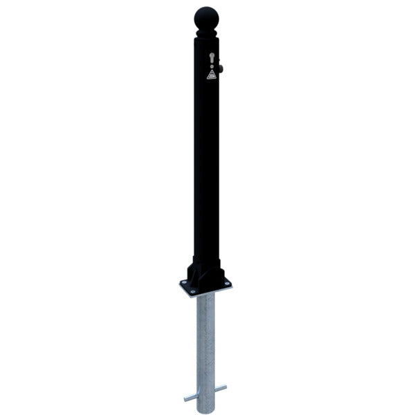 Absperr-Stilpfosten Serie 485B Ø 82 mm