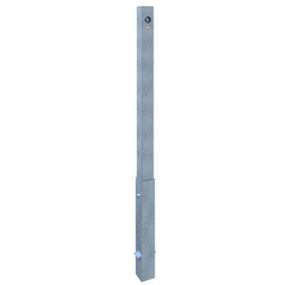 Absperrpfosten 70 x 70 mm herausnehmbar mit Dreikantverschluss