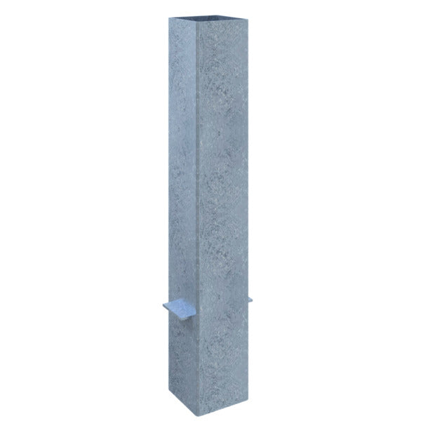 Bodenhülse für Absperrpfosten 70 x 70 mm