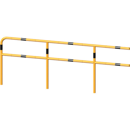 Schutzgeländersystem Stahlrohr Ø 48,3 x 2,5 mm zum Aufdübeln