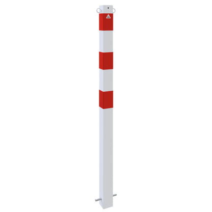 Absperrpfosten 70 x 70 mm ortsfest zum Einbetonieren