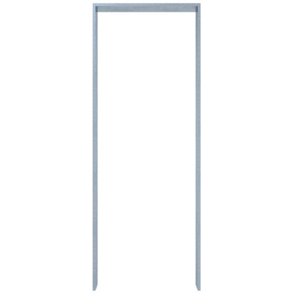 Anlehnbügel aus Flachstahl 80 x 12 mm
