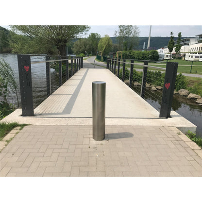 Edelstahlpoller Ø 204 mm