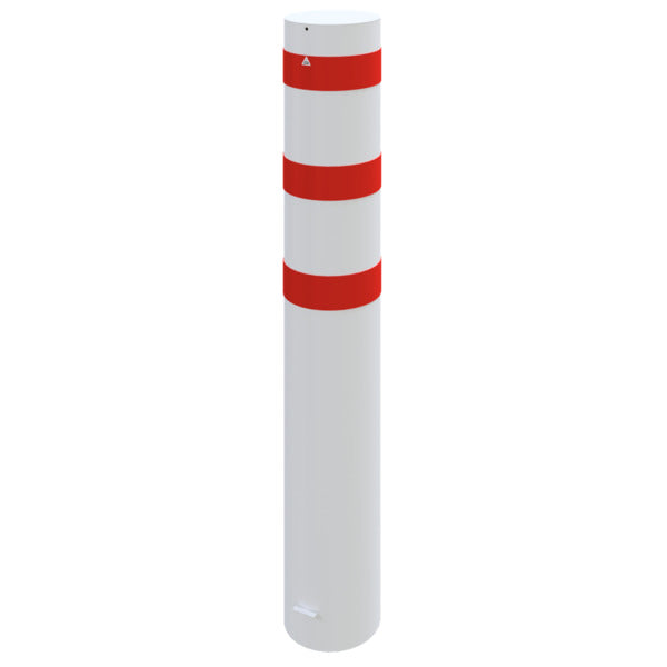 Absperrpoller Stahlrohr Ø 323 x 5 mm ortsfest zum Einbetonieren
