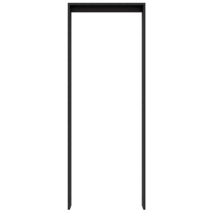 Anlehnbügel aus Flachstahl 80 x 12 mm mit Unterzug