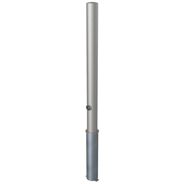 Edelstahlpfosten Ø 76 mm ohne Ziernut