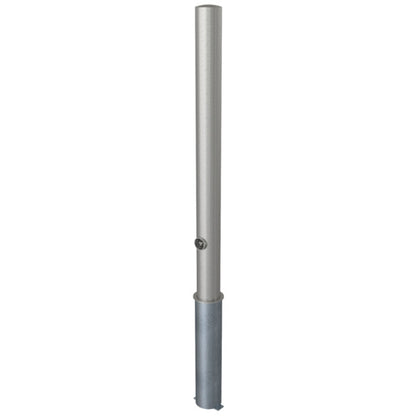 Edelstahlpfosten Ø 76 mm ohne Ziernut