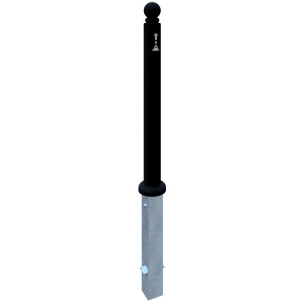 Absperr-Stilpfosten Serie 485B Ø 82 mm