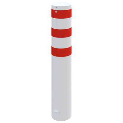 Absperrpoller Stahlrohr Ø 273 x 5 mm ortsfest zum Einbetonieren
