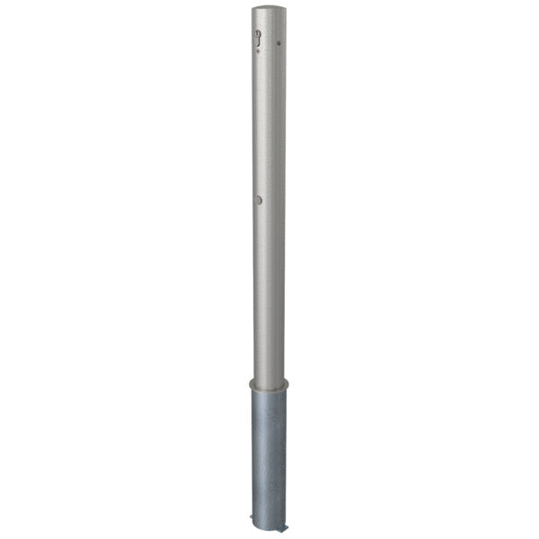 Edelstahlpfosten Ø 76 mm ohne Ziernut