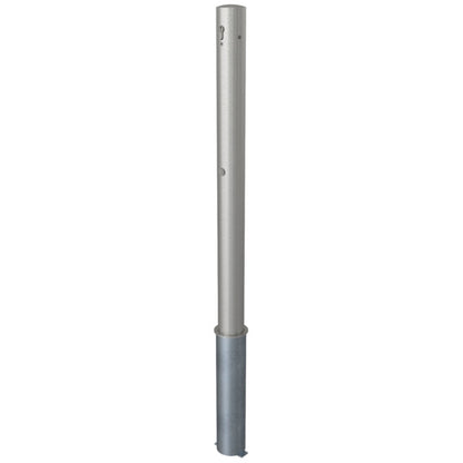 Edelstahlpfosten Ø 76 mm ohne Ziernut
