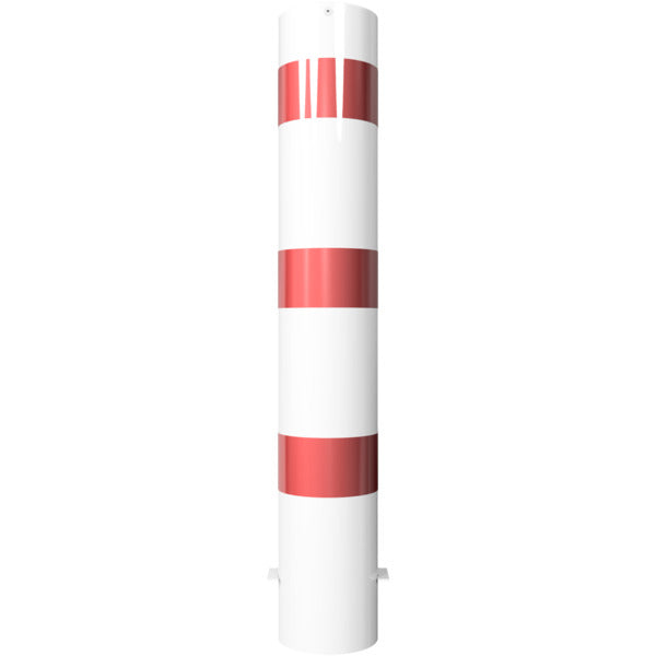 Absperrpoller Stahlrohr Ø 193 x 3,6 mm ortsfest zum Einbetonieren