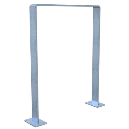 Anlehnbügel aus Flachstahl 70 x 10 mm