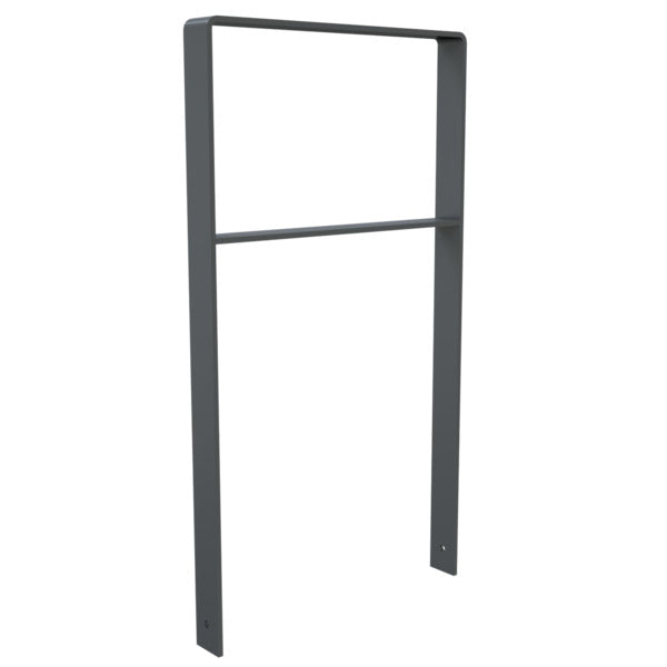 Anlehnbügel aus Flachstahl 70 x 10 mm