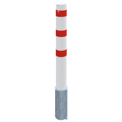 Absperrpoller Stahlrohr Ø 193 x 3,6 mm herausnehmbar ohne Verschluss