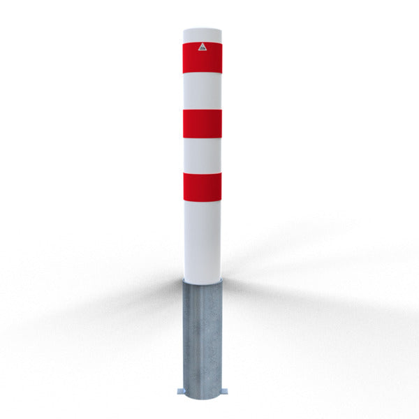 Absperrpoller Stahlrohr Ø 152 x 3,2 mm herausnehmbar ohne Verschluss