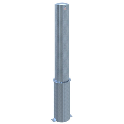 Absperrpoller Stahlrohr Ø 193 x 3,6 mm herausnehmbar ohne Verschluss