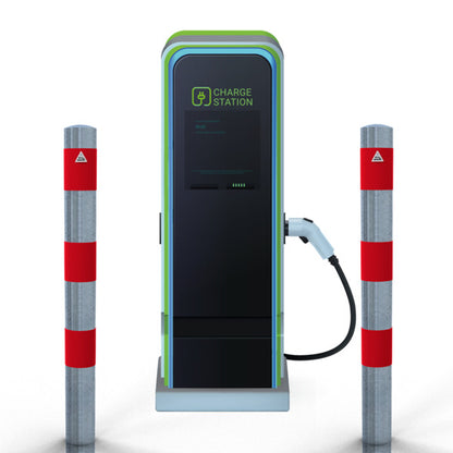Absperrpoller als E-Ladesäulenschutz