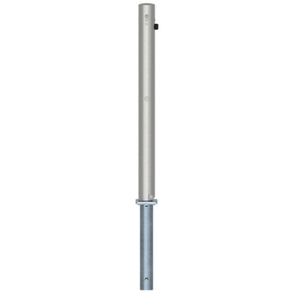 Edelstahlpfosten Ø 76 mm ohne Ziernut