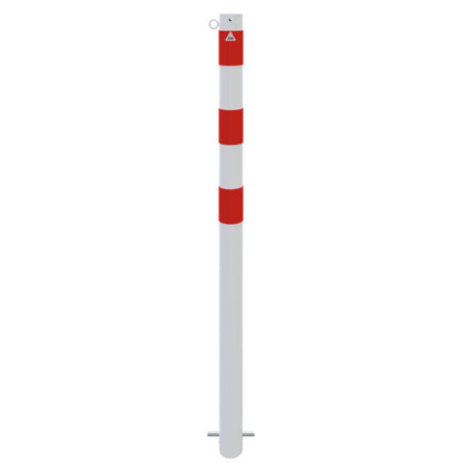 Absperrpfosten Stahlrohr Ø 76 x 2,6 mm ortsfest zum Einbetonieren