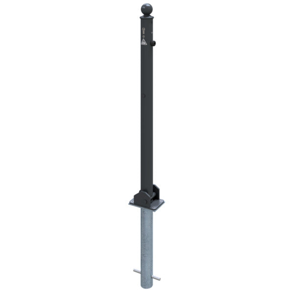 Absperr-Stilpfosten Serie 465B Ø 60 mm