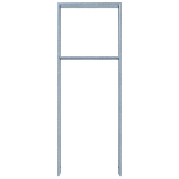 Ahnlehnbügel aus Stahlrohr 80 x 20 mm