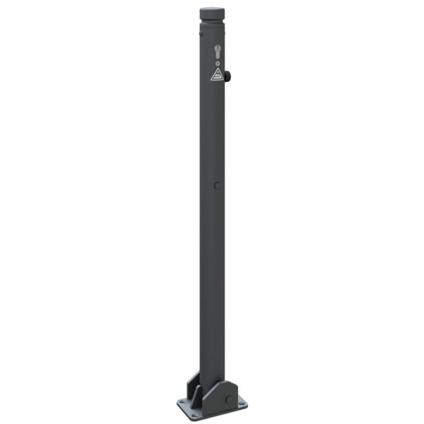 Absperr-Stilpfosten Serie 464B Ø 60 mm