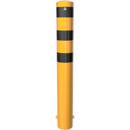 Absperrpoller Stahlrohr Ø 193 x 3,6 mm gelb / schwarz