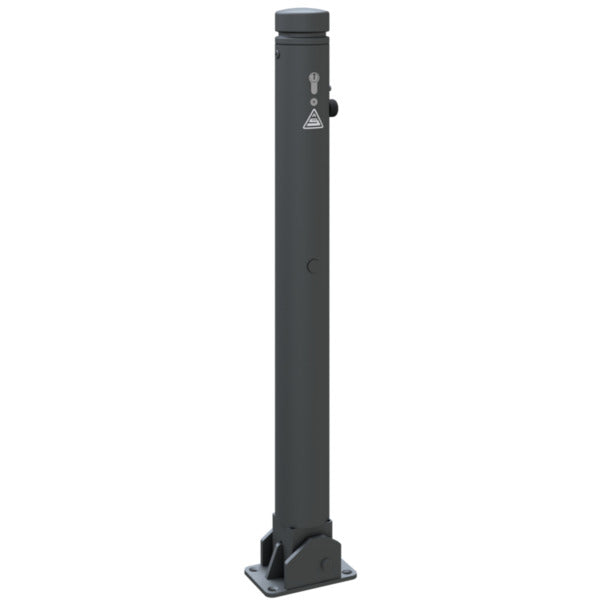 Absperr-Stilpfosten Serie 482B Ø 82 mm