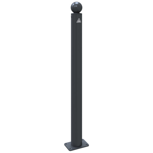 Absperr-Stilpfosten Serie 475B Ø 76 mm