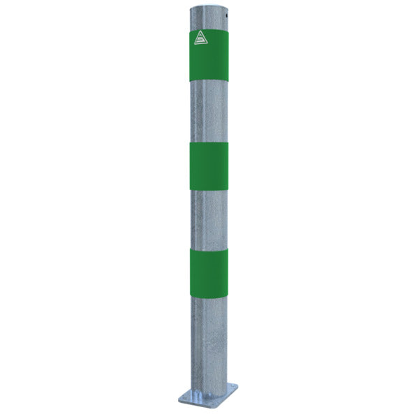 Absperrpoller als E-Ladesäulenschutz