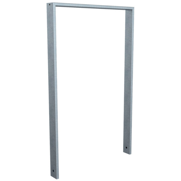 Ahnlehnbügel aus Stahlrohr 80 x 20 mm