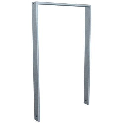 Ahnlehnbügel aus Stahlrohr 80 x 20 mm