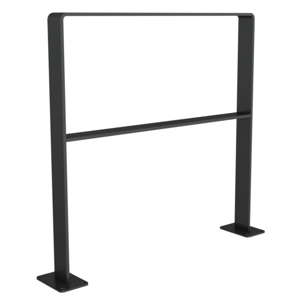 Anlehnbügel aus Flachstahl 70 x 10 mm