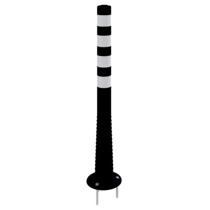 Flexipfosten schwarz / weiß Ø 80 mm