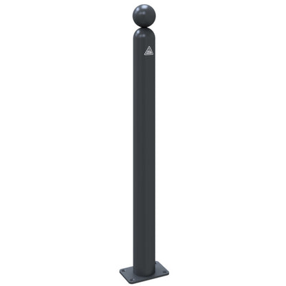Absperr-Stilpfosten Serie 478B Ø 76 mm
